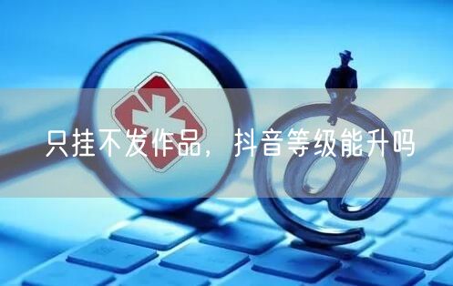 只挂不发作品，抖音等级能升吗
