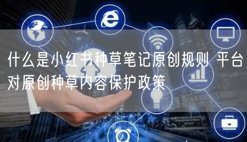 什么是小红书种草笔记原创规则 平台对原创种草内容保护政策