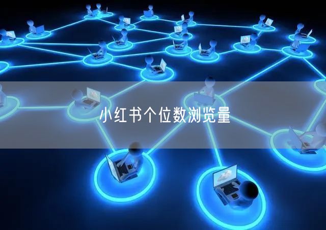 小红书个位数浏览量
