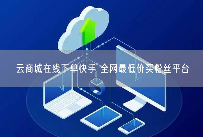 云商城在线下单快手 全网最低价买粉丝平台