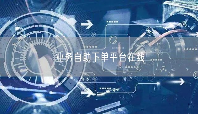 业务自助下单平台在线